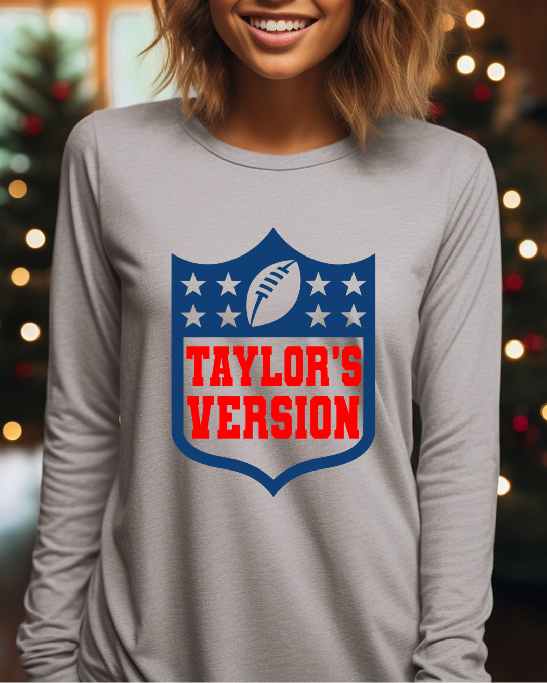 Taylor's Version NFL X Taylor Adult Long Sleeve Tee