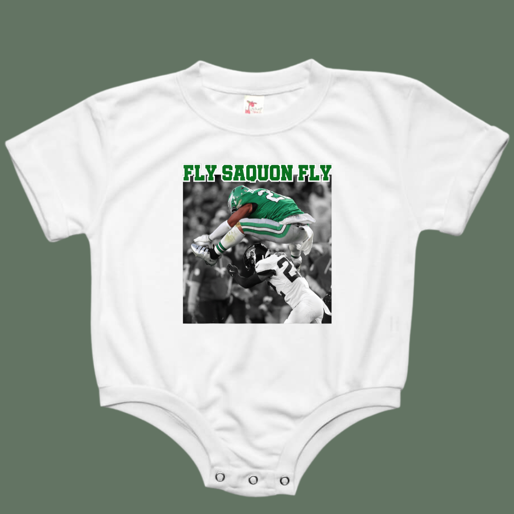 Fly Saquon Barkley Eagles Fly Baby Bubble Romper