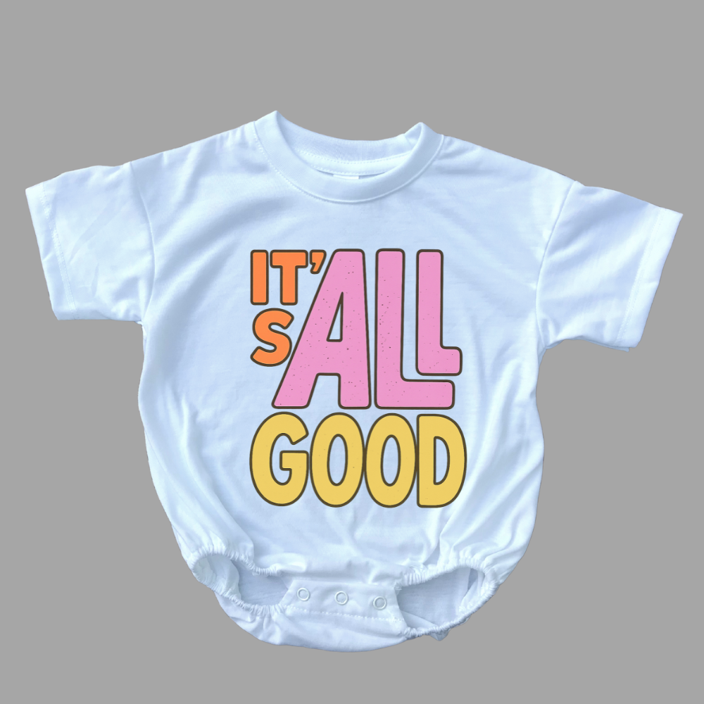 It's All Good Baby Bubble Romper