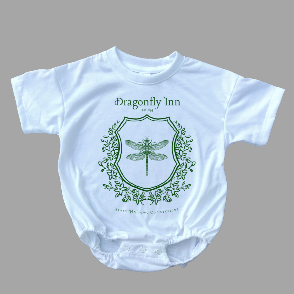 Dragonfly Inn Gilmore Girls Baby Bubble Romper