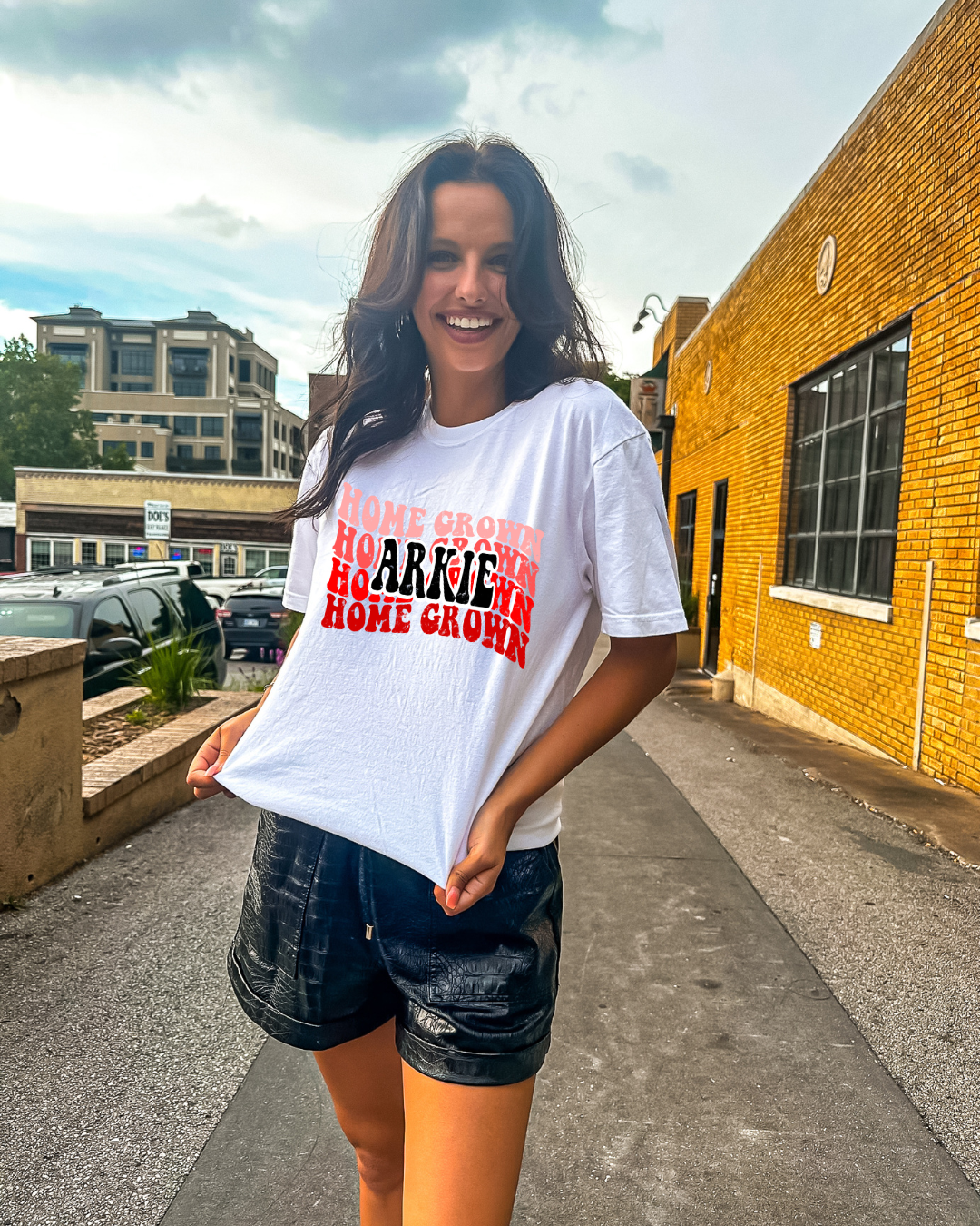 Home Grown Arkie Adult Arkansas Tee