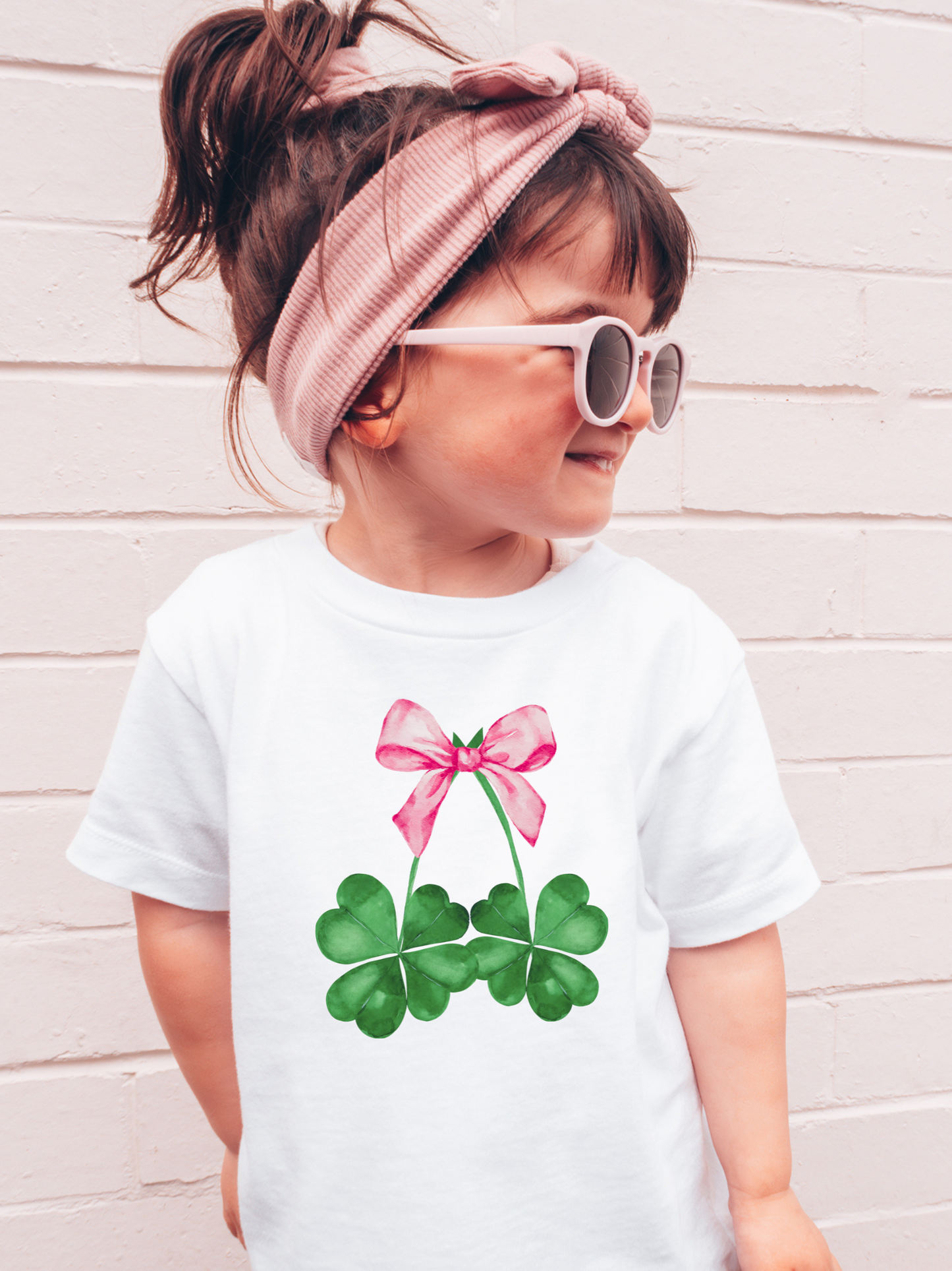 Clover Cherries Lucky Toddler Graphic Tee