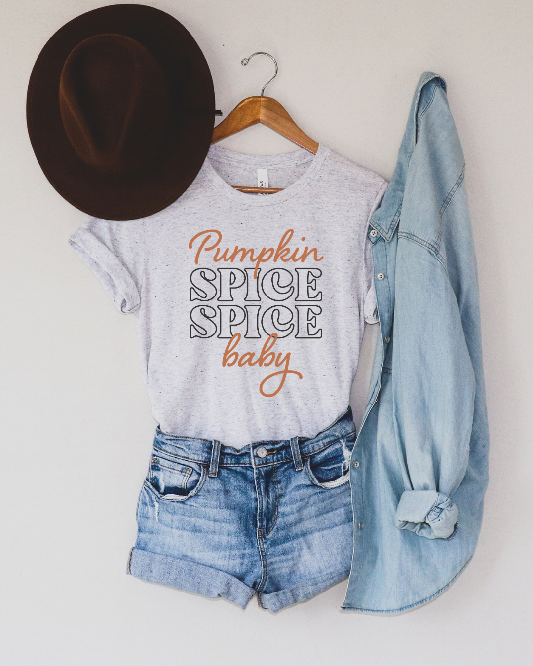 Pumpkin Spice Spice Baby Fall Adult Tee
