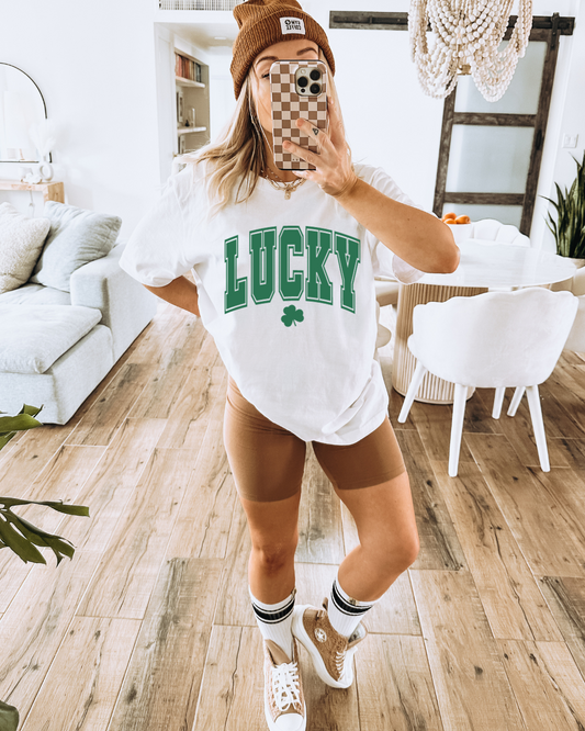 Lucky Varsity Adult Tee