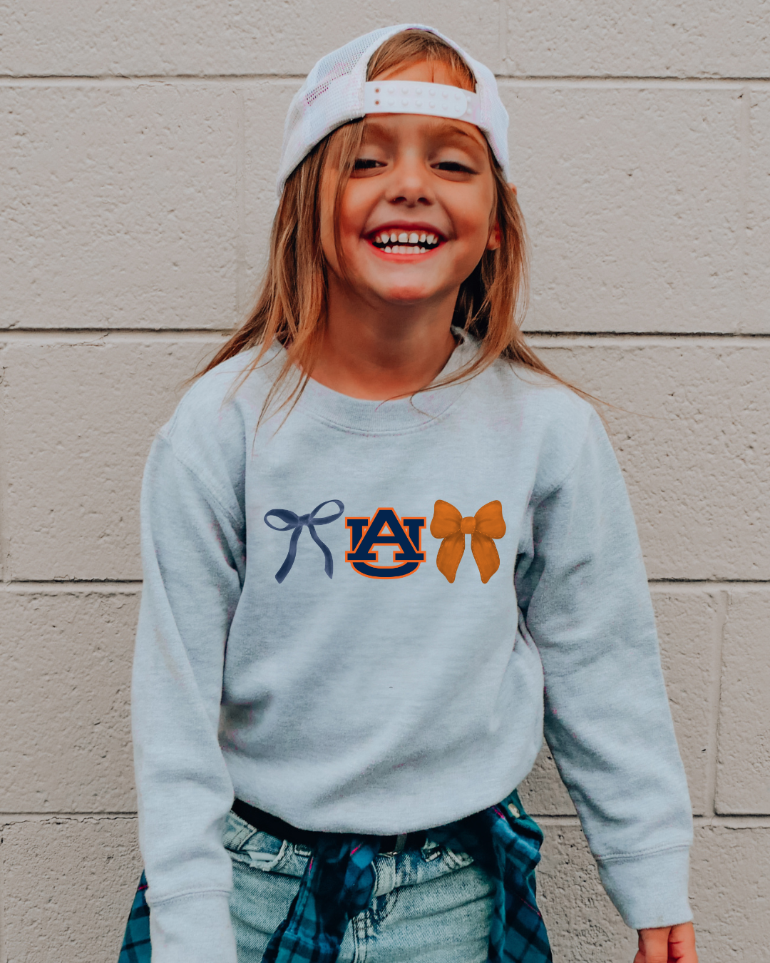 Auburn Bows Youth Graphic Sweatshirt
