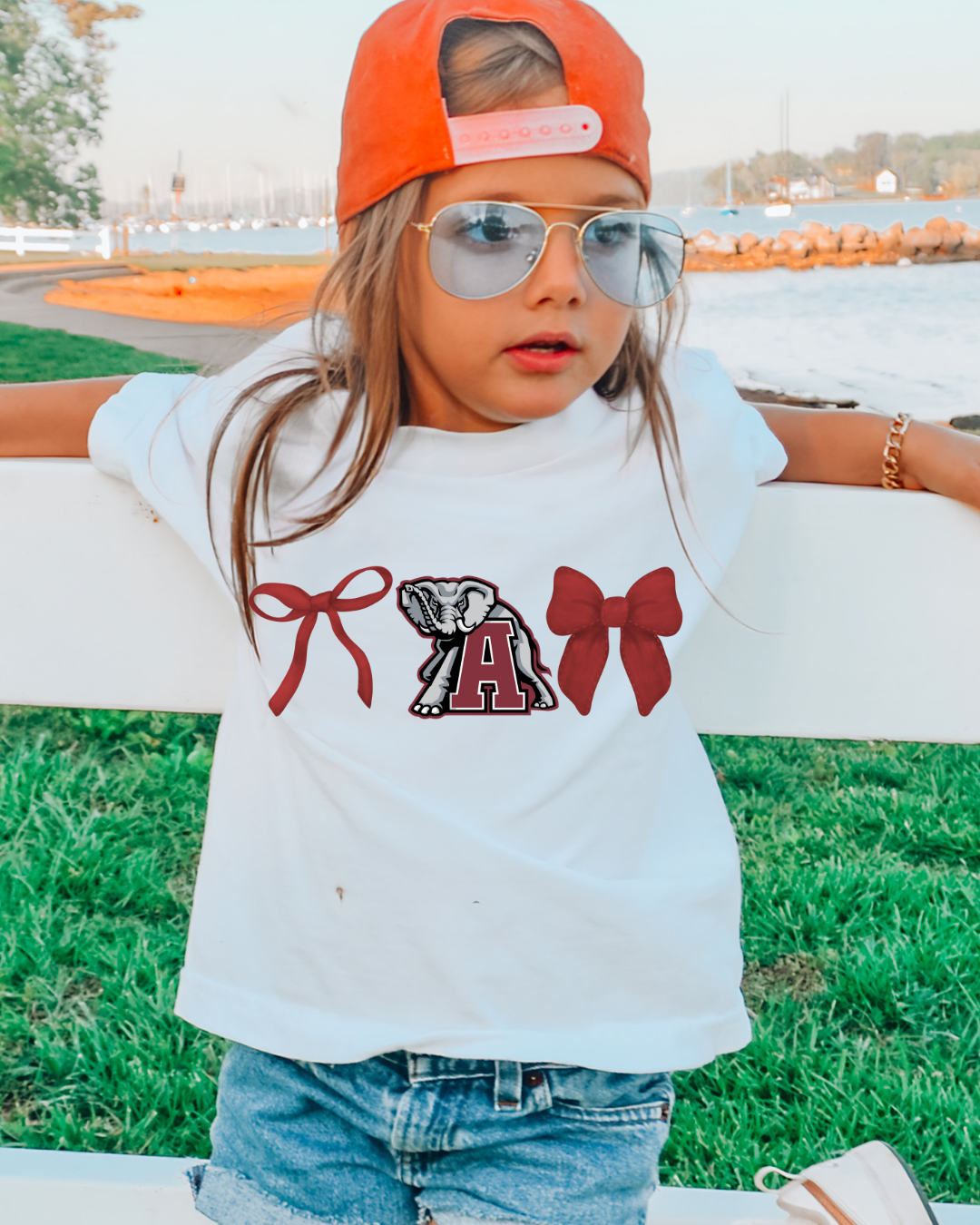 Alabama Bows Youth Graphic Tee