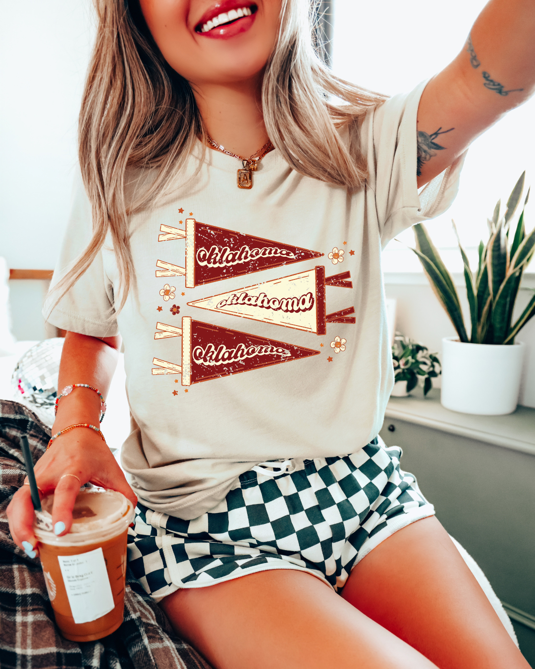 Oklahoma Pennants Adult Tee