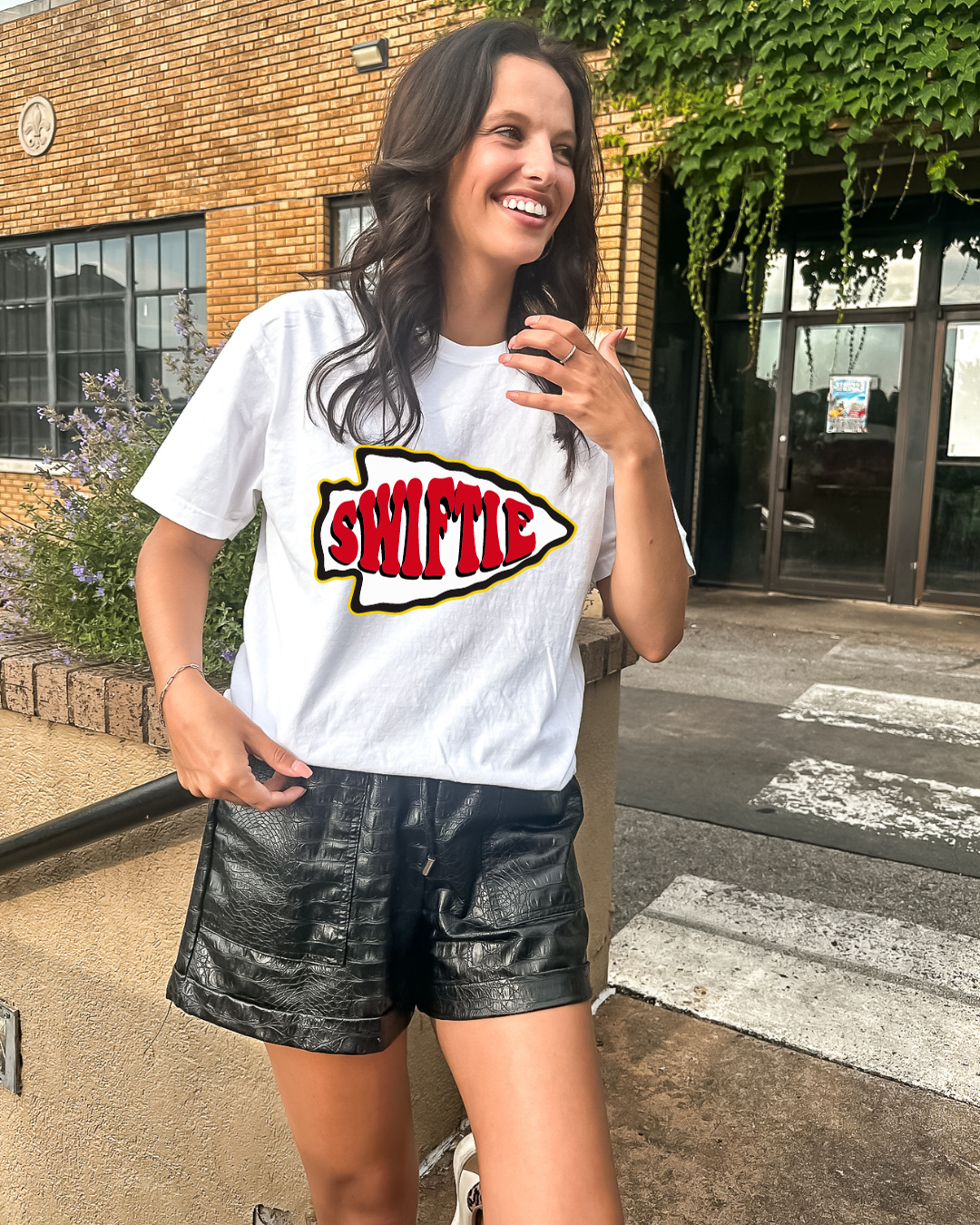 Arrowhead Swiftie NFL X Taylor Adult Tee