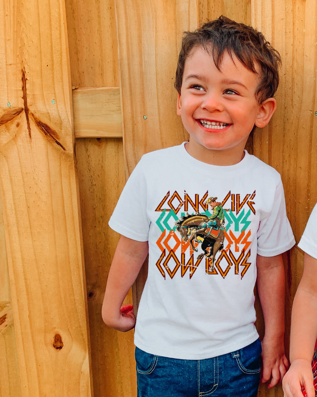 Long Live Cowboys Youth Western Tee