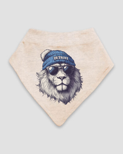 Detroit Lions Beanie Baby Bandana Bibs