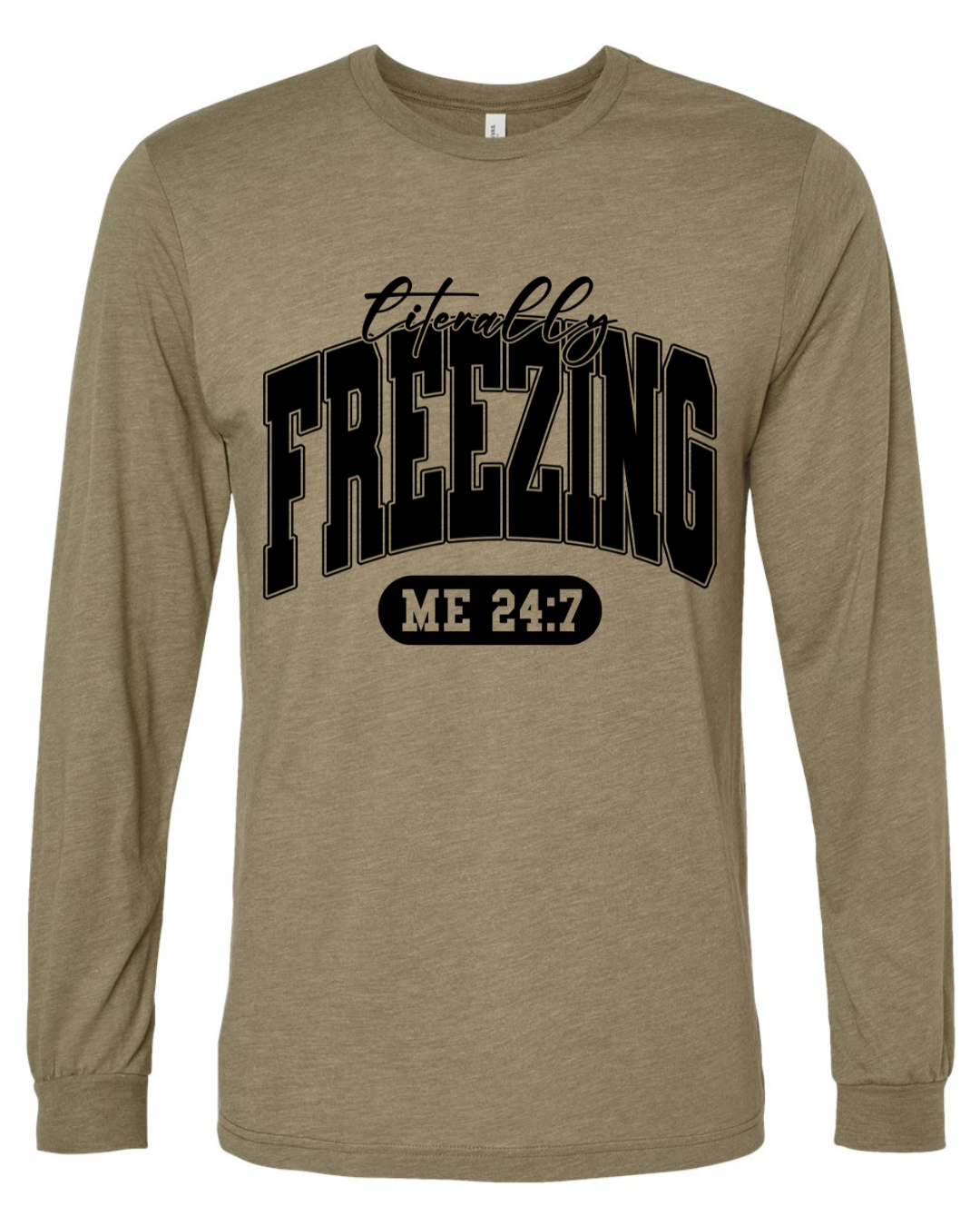 Freezing 24/7 Adult Long Sleeve Tee