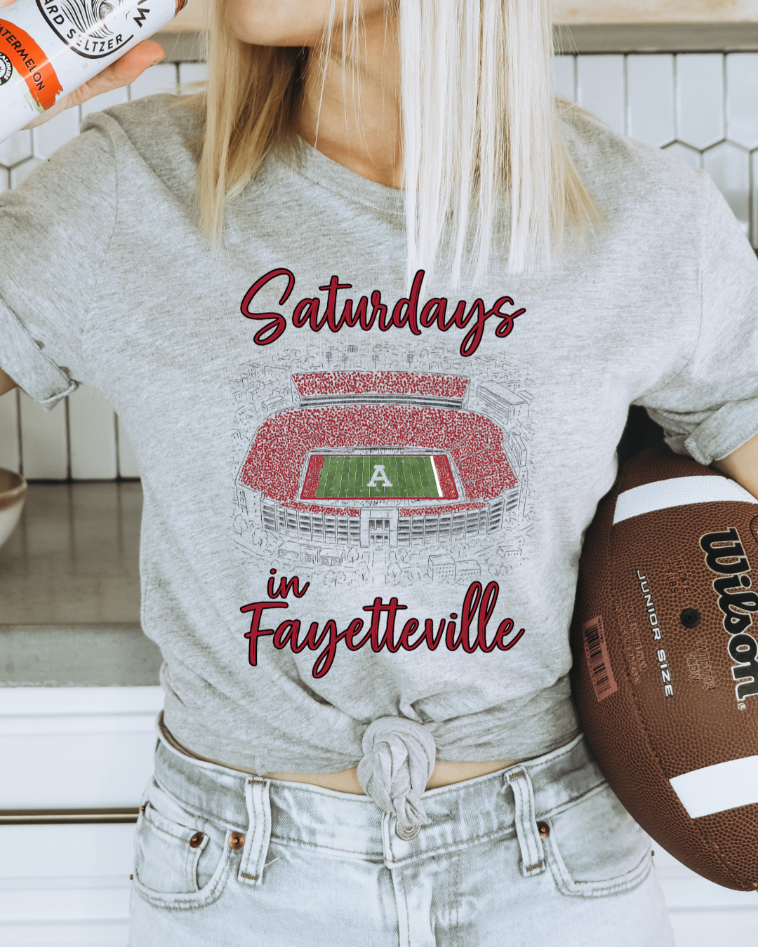 Stadium Saturdays Adult Graphic Tee