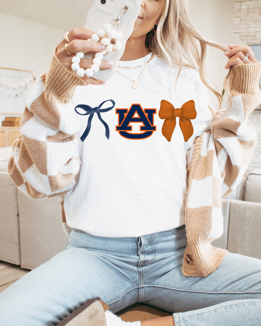 Auburn Bows Adult Graphic Tee