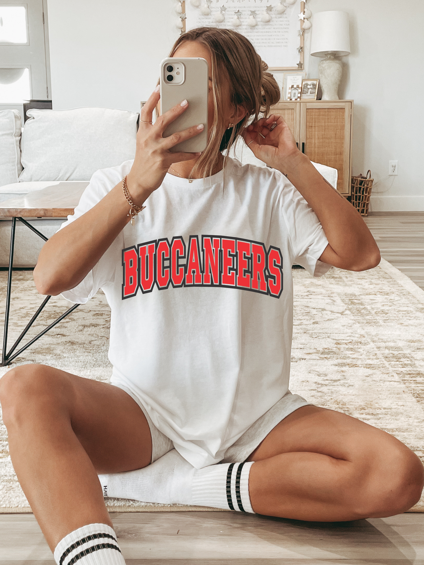 Varsity Tampa Bay Buccaneers Adult Graphic Tee