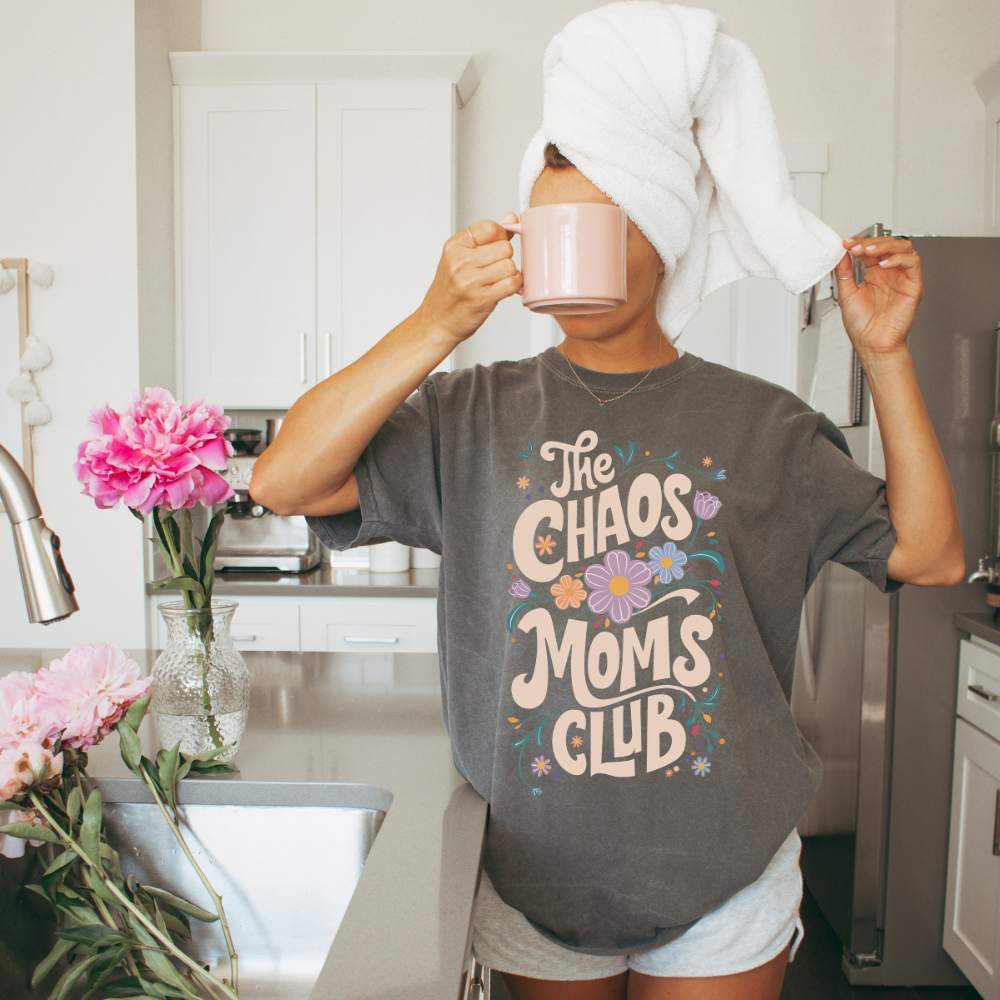The Chaos Moms Club Adult Graphic Tee