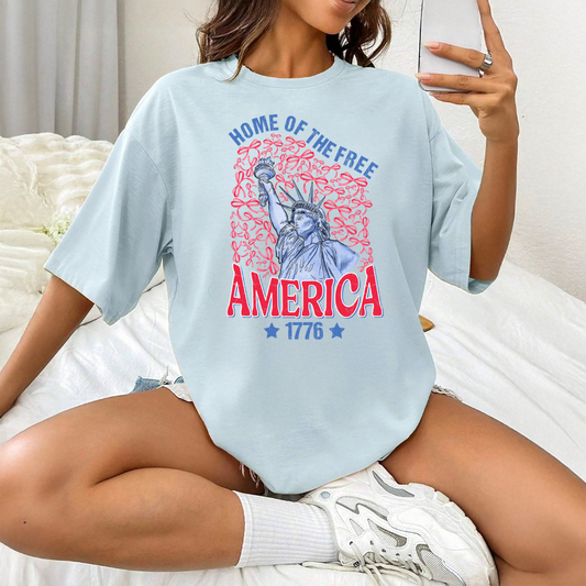 Home Of The Free Adult Graphic Tee