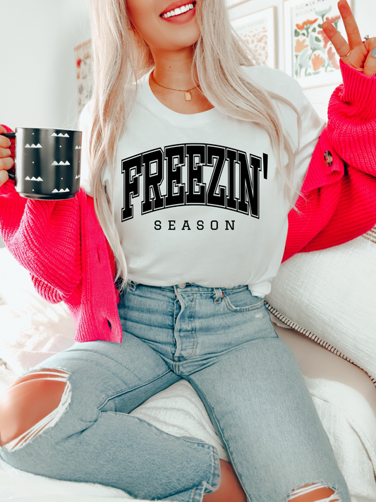 Freezin' Season Adult Graphic Tee