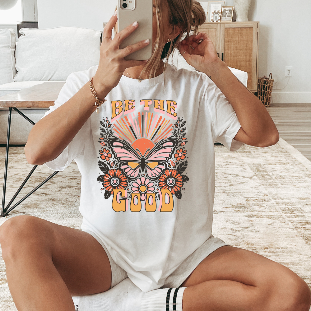 Be The Good Butterfly Adult Graphic Tee