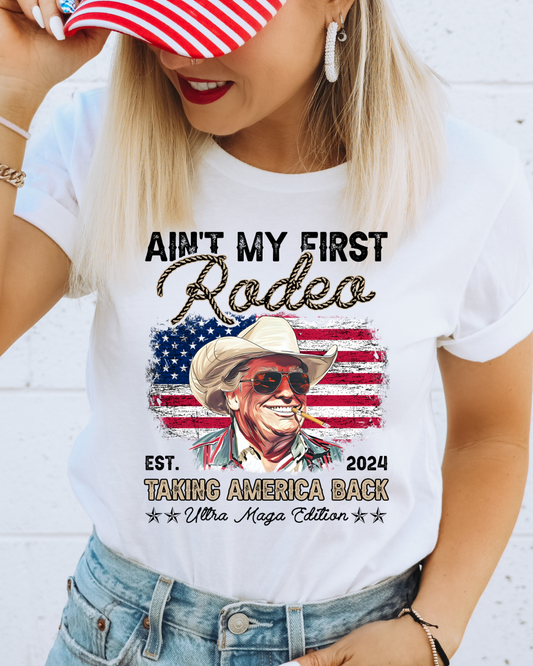 Taking America Back Trump Adult Graphic Tee