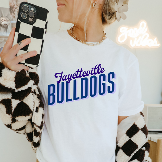 CUSTOM Your City and Mascot Adult Graphic Tee