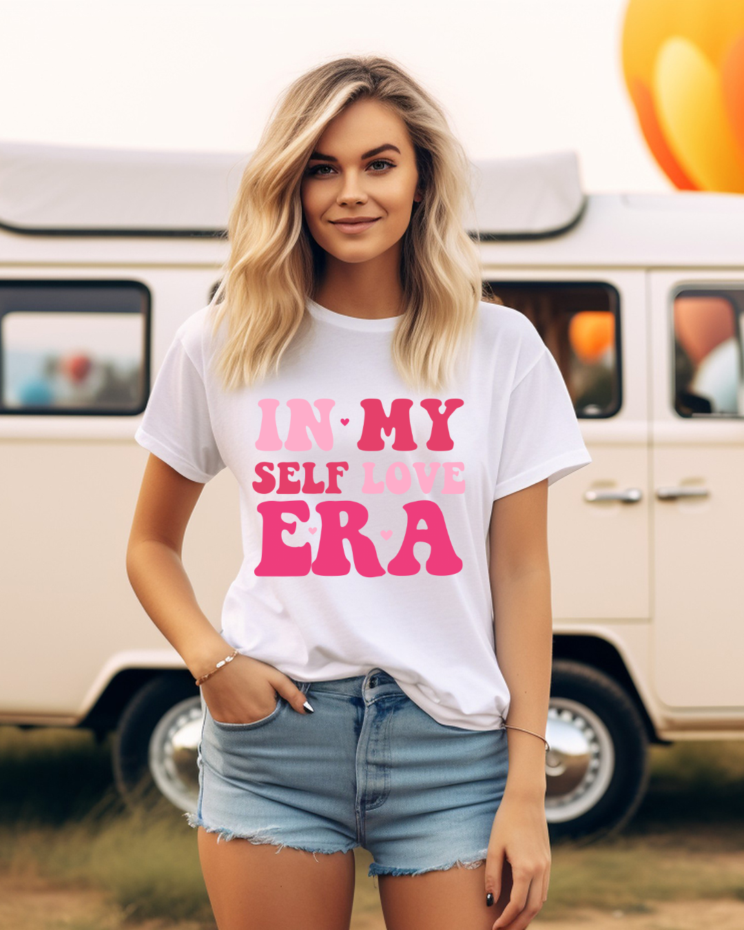 In My Self Love Era Valentines Adult Tee