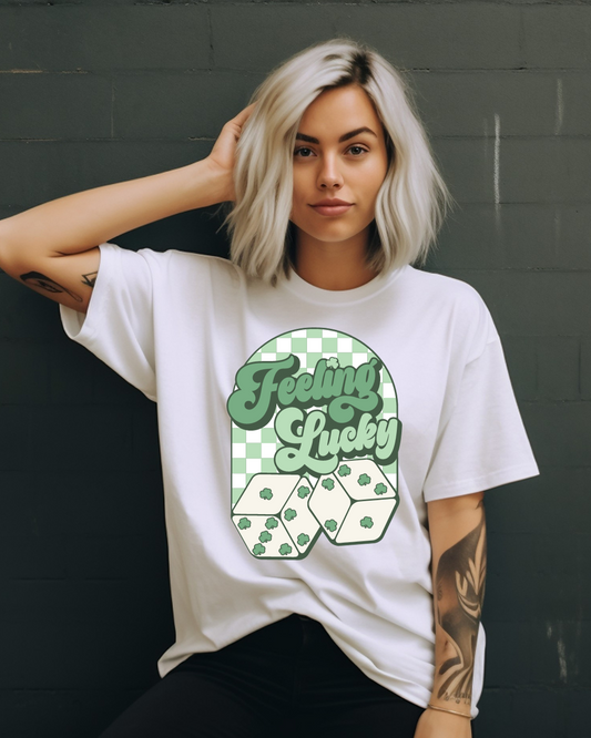 Felling Lucky Dice Adult Tee