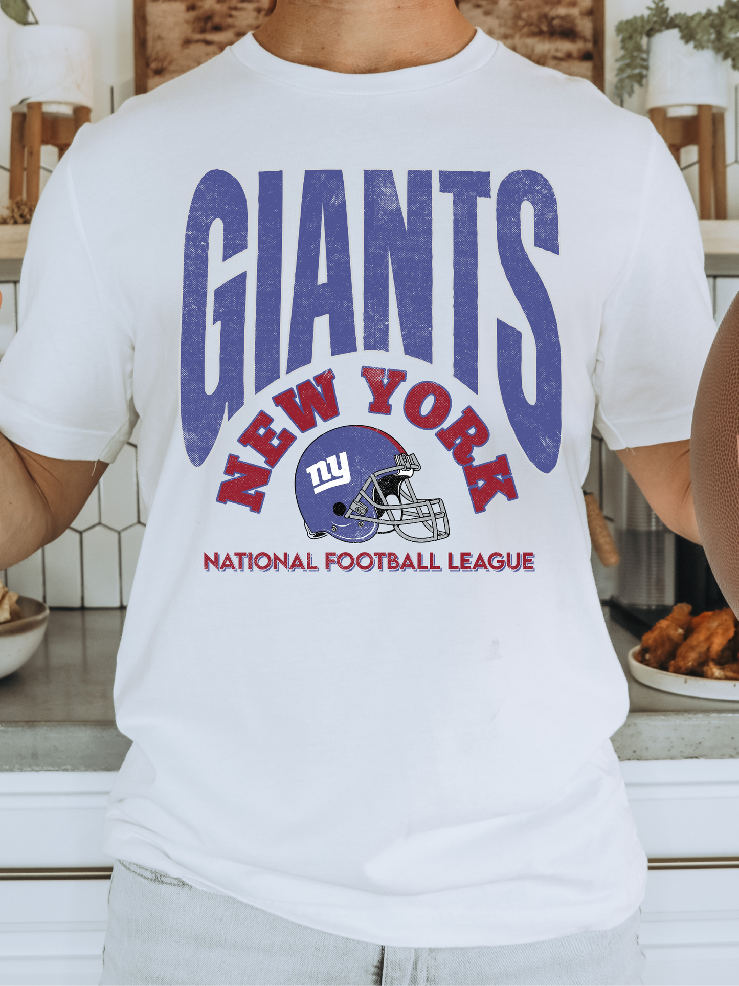 New York Giants Football NFL Adult Graphic Tee