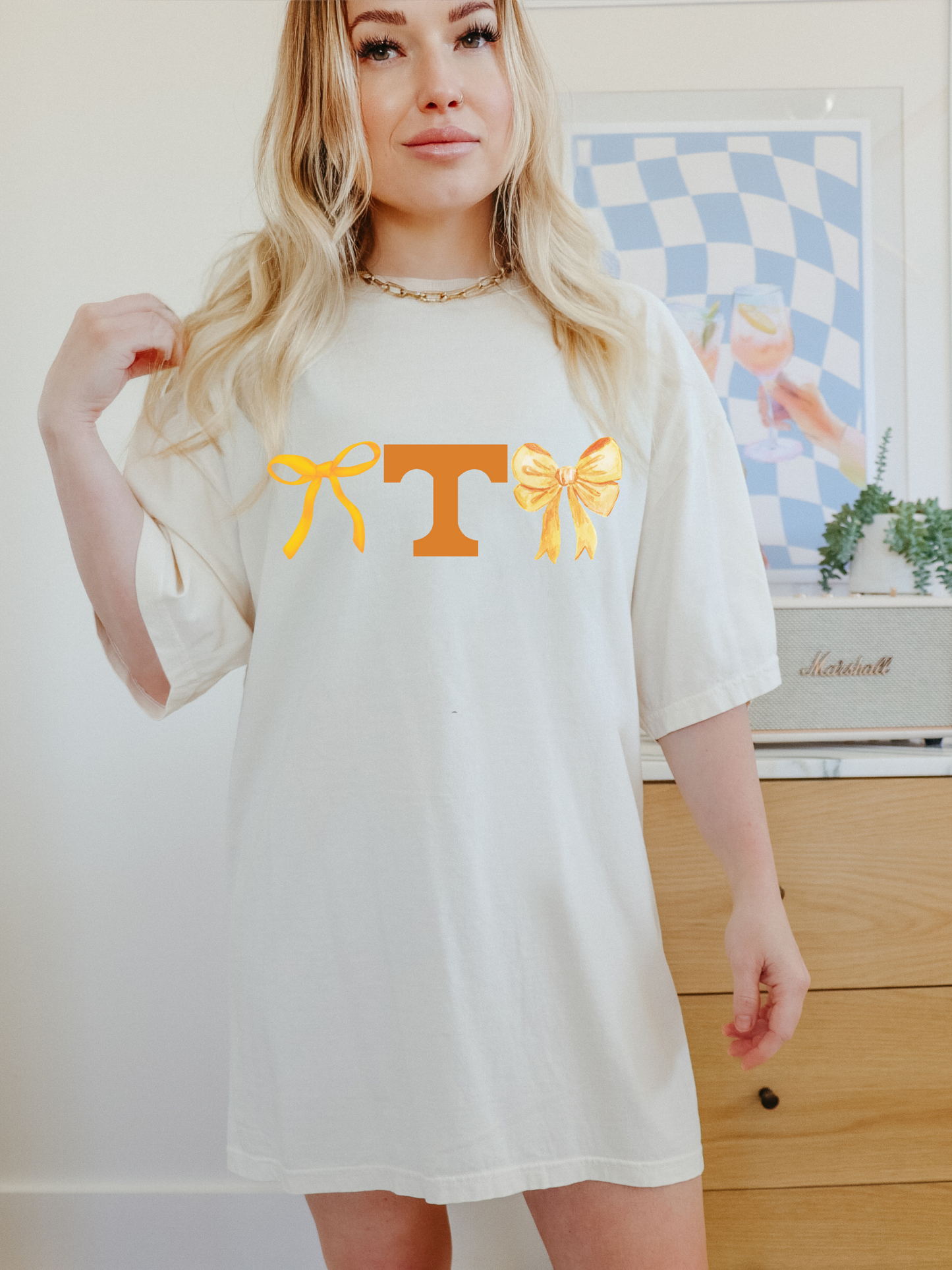 Tennessee Vols Bows Adult Graphic Tee