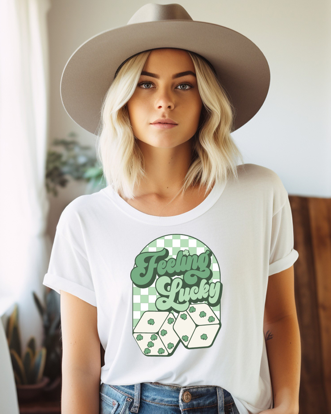 Felling Lucky Dice Adult Tee