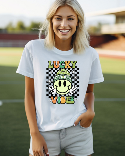 Lucky Vibes Adult Tee