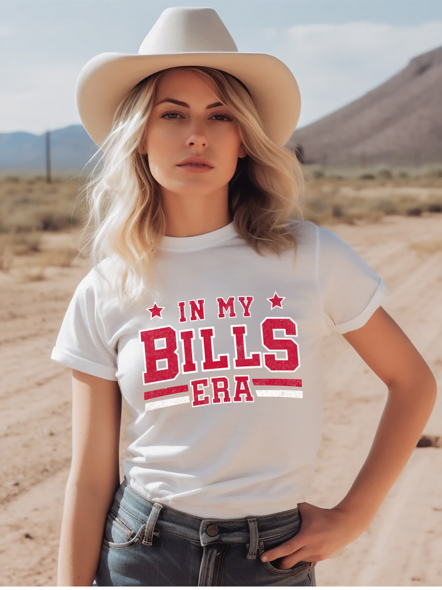 In My Bills Era Buffalo Bills Adult Graphic Tee