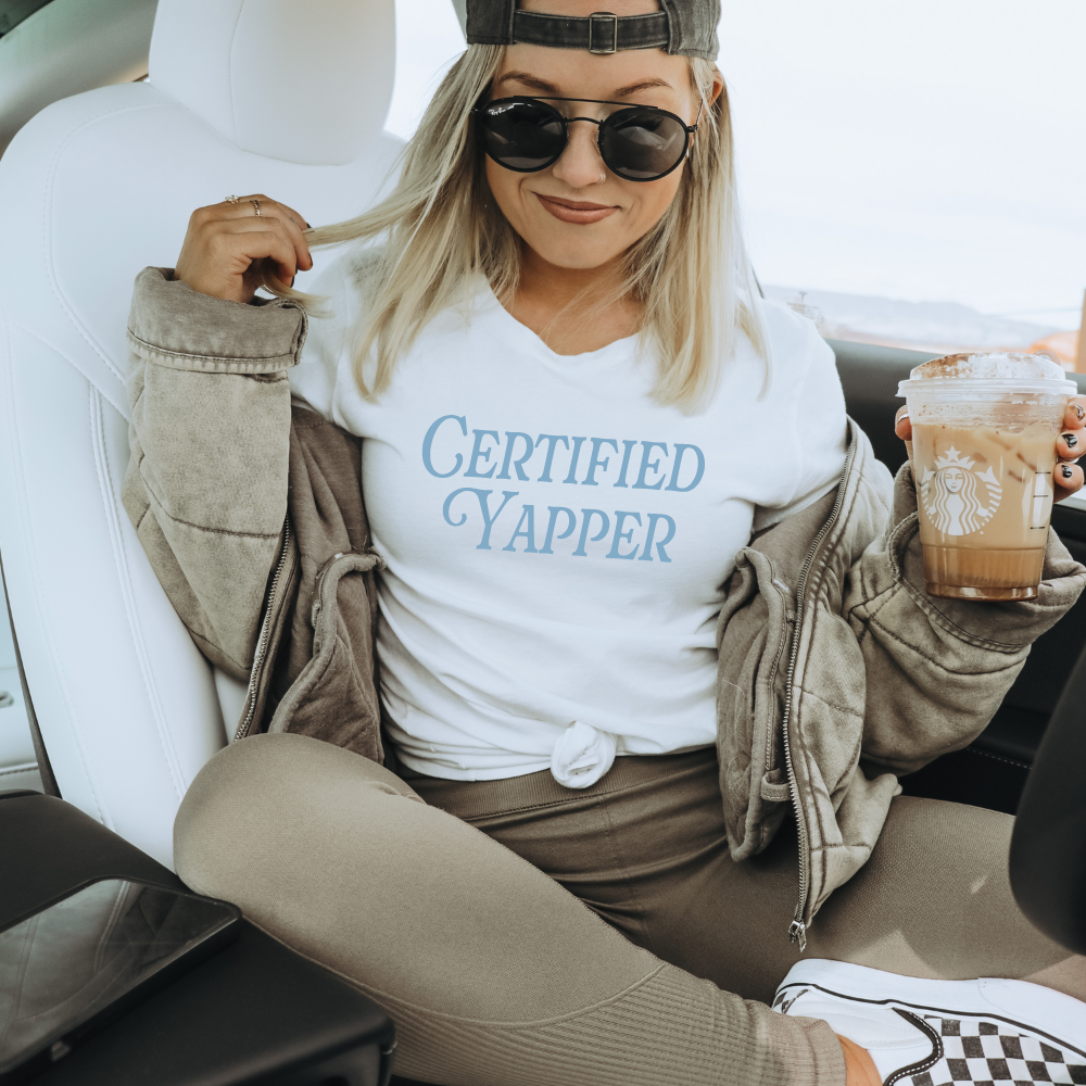 Certified Yapper Adult Graphic Tee
