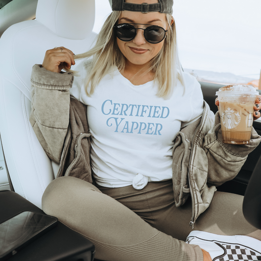 Certified Yapper Adult Graphic Tee