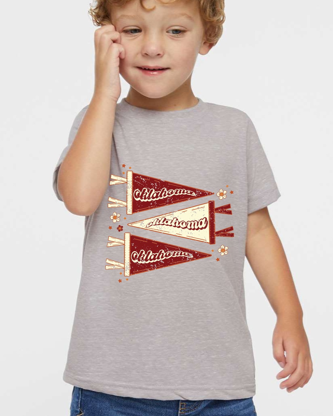 Oklahoma Pennants Youth Tee
