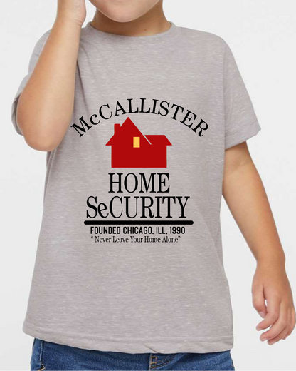 Home Alone- McCallister Home Security Christmas Tree's Christmas Youth Tee