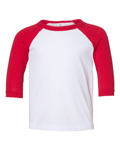 Ball Hogs Basketball Three Quarter Sleeve Toddler Tee (Red)