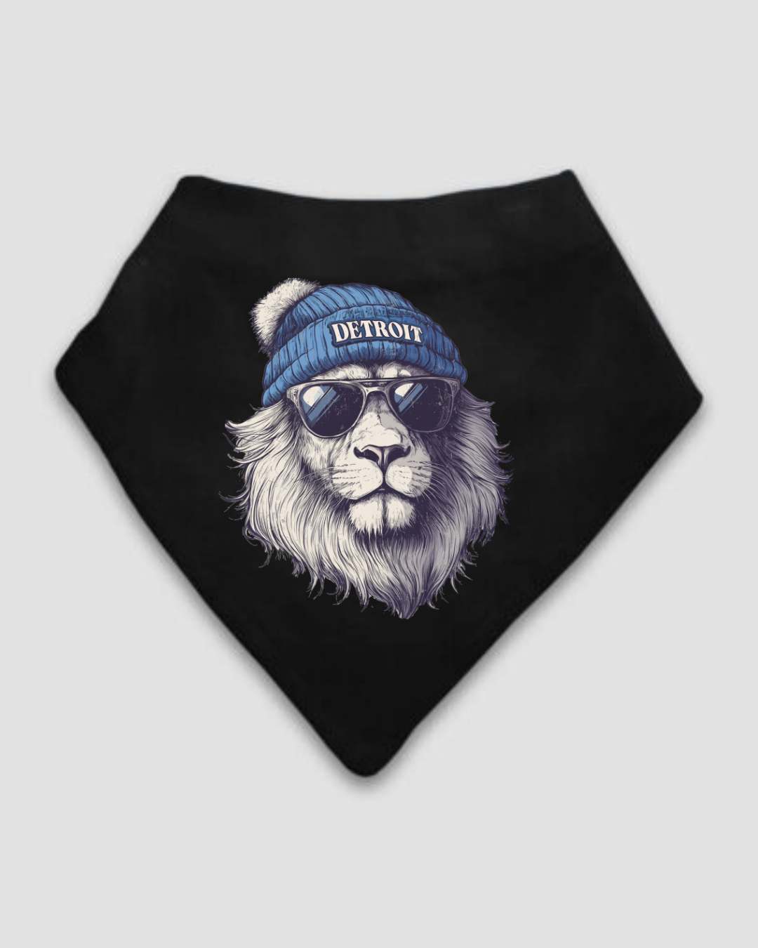 Detroit Lions Beanie Baby Bandana Bibs