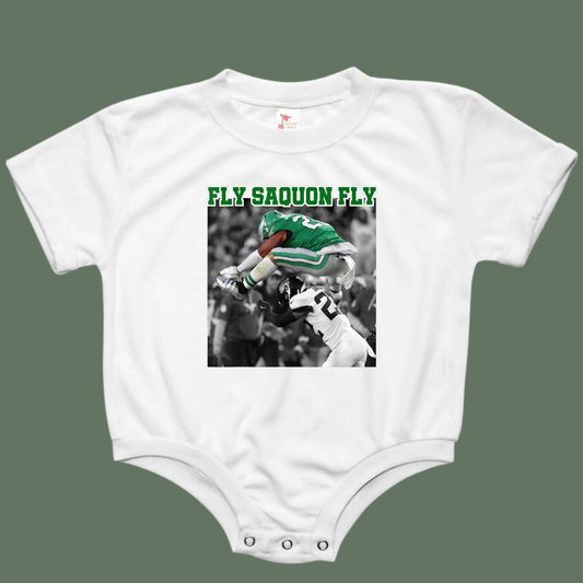 Fly Saquon Barkley Eagles Fly Baby Bubble Romper