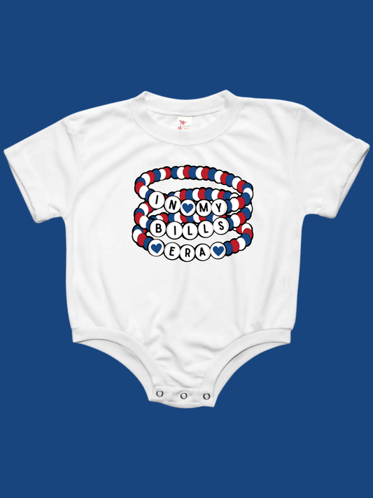 In My Bills Era Friendship Bracelets Buffalo Baby Bubble Romper