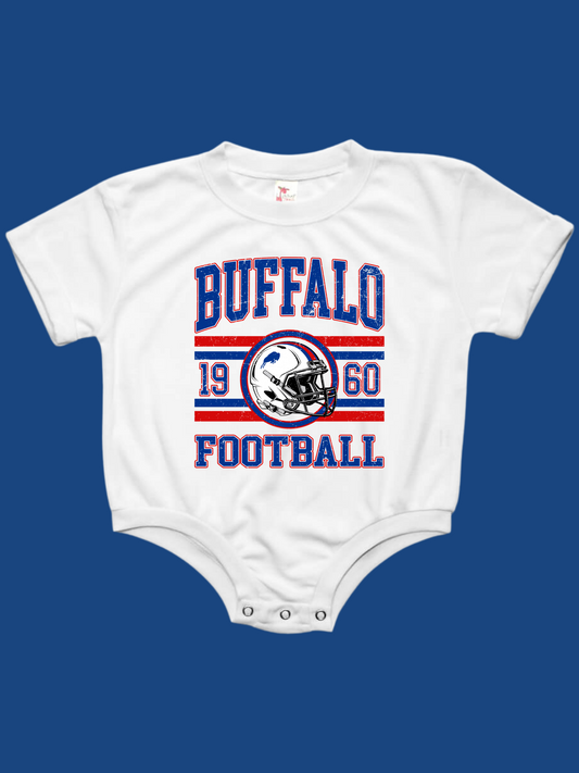 Buffalo Bills Football Baby Bubble Romper