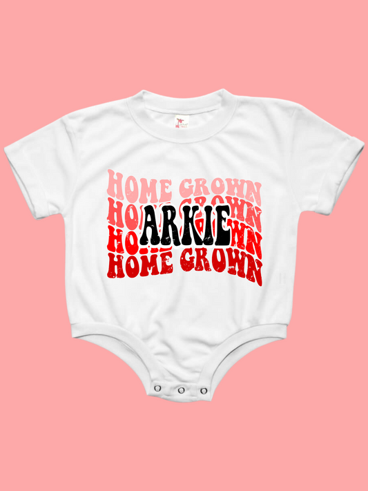 Home Grown Arkie Baby Bubble Romper