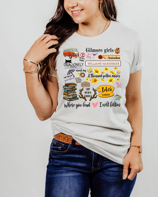 Everything Gilmore Girls Adult Tee