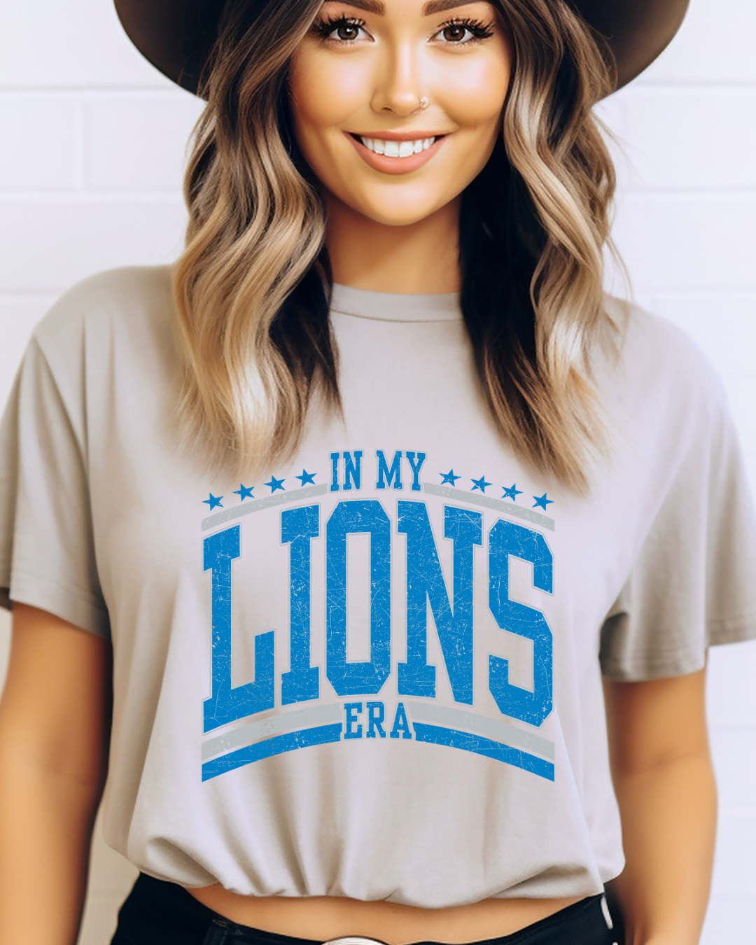 In My Lions Era Detroit Lions Adult Tee