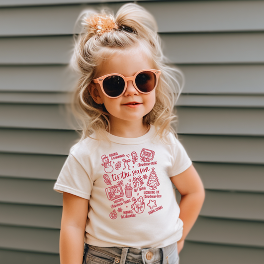 Christmas Doodle Toddler Graphic Tee