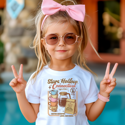 Coffee At Lukes Gilmore Girls Toddler Graphic Tee