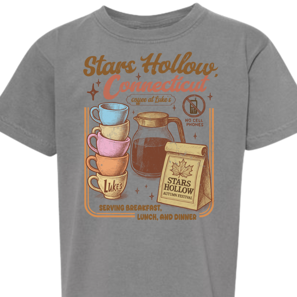 Coffee At Lukes Gilmore Girls Youth Graphic Tee
