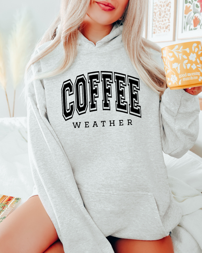 Coffee Season Adult Graphic Hoodie