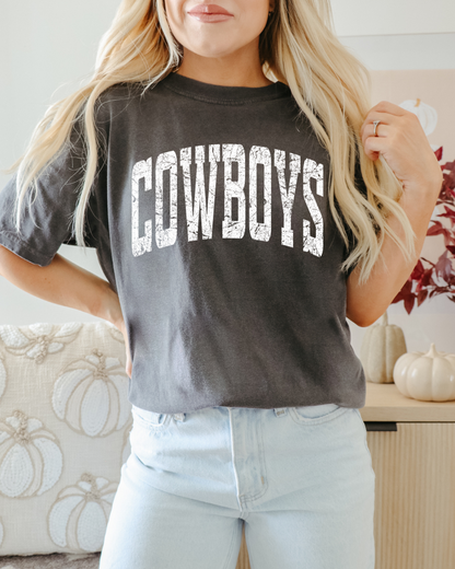 Cowboys Dallas Varsity Adult Graphic Tee