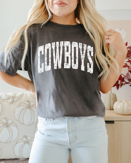 Cowboys Dallas Varsity Adult Graphic Tee