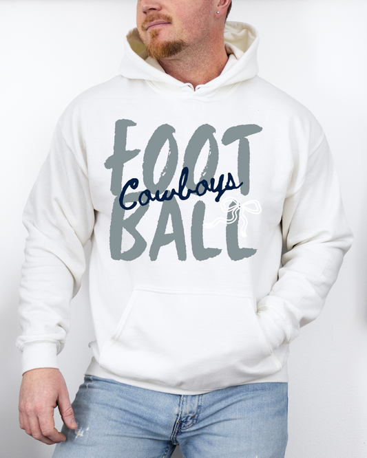 Cowboys Football NFL Adult Graphic Hoodie